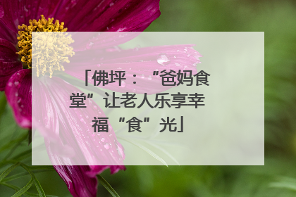 佛坪：“爸妈食堂”让老人乐享幸福“食”光