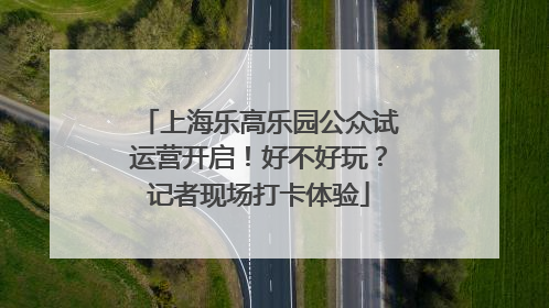 上海乐高乐园公众试运营开启！好不好玩？记者现场打卡体验