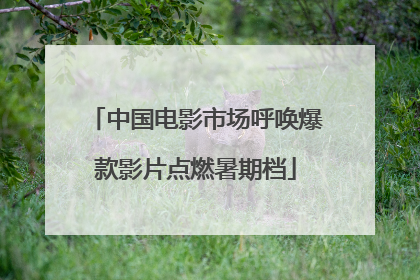 中国电影市场呼唤爆款影片点燃暑期档