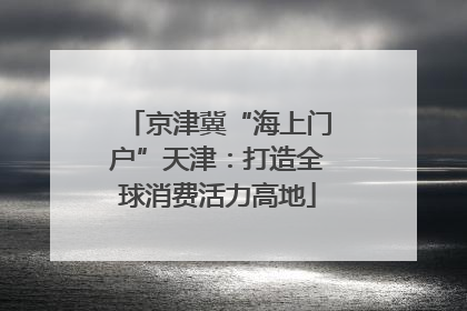 京津冀“海上门户”天津：打造全球消费活力高地