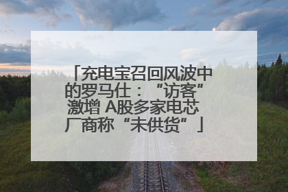 充电宝召回风波中的罗马仕：“访客”激增 A股多家电芯厂商称“未供货”