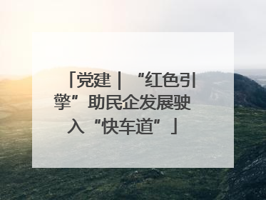 党建｜“红色引擎”助民企发展驶入“快车道”