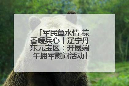 军民鱼水情 粽香暖兵心丨辽宁丹东元宝区：开展端午拥军慰问活动