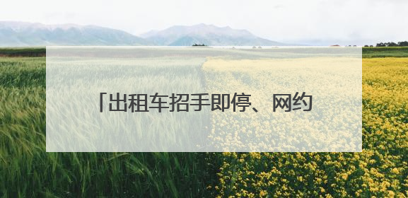 出租车招手即停、网约车免费乘坐……“爱心送考”，湖南在行动