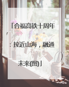 合福高铁十周年：拉近山海，融通未来(图)