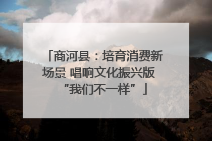 商河县：培育消费新场景 唱响文化振兴版“我们不一样”
