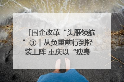 国企改革“头雁领航”③｜从负重前行到轻装上阵 重庆以“瘦身”谋“健体”