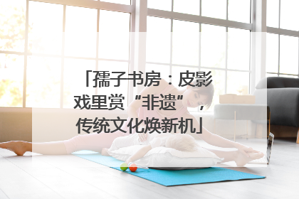 孺子书房：皮影戏里赏“非遗”，传统文化焕新机