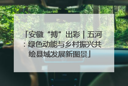 安徽“搏”出彩｜五河：绿色动能与乡村振兴共绘县域发展新图景