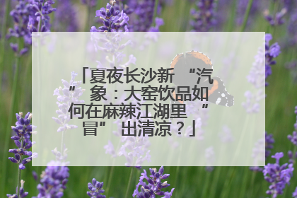夏夜长沙新 “汽” 象：大窑饮品如何在麻辣江湖里 “冒” 出清凉？