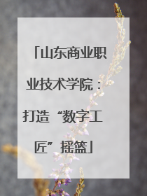 山东商业职业技术学院：打造“数字工匠”摇篮