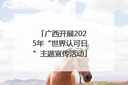 广西开展2025年“世界认可日”主题宣传活动