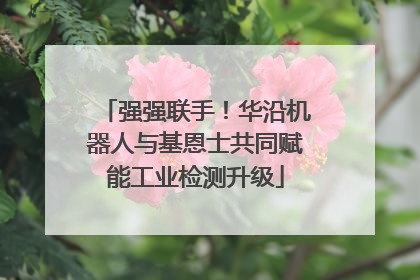 强强联手！华沿机器人与基恩士共同赋能工业检测升级