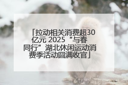 拉动相关消费超30亿元 2025“与春同行”湖北休闲运动消费季活动圆满收官