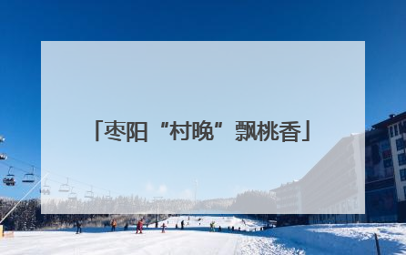 枣阳“村晚”飘桃香