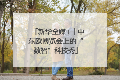 新华全媒+丨中东欧博览会上的“数智”科技秀