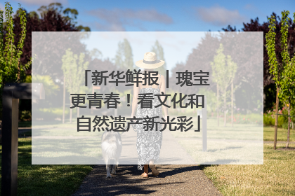 新华鲜报｜瑰宝更青春！看文化和自然遗产新光彩