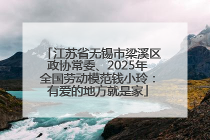 江苏省无锡市梁溪区政协常委、2025年全国劳动模范钱小玲：有爱的地方就是家