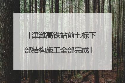 津潍高铁站前七标下部结构施工全部完成