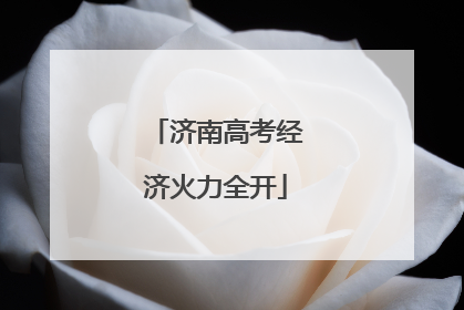 济南高考经济火力全开