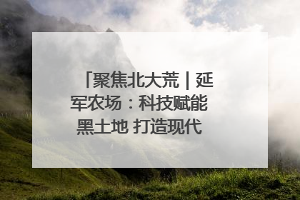 聚焦北大荒｜延军农场：科技赋能黑土地 打造现代农业“智慧芯”