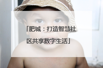 肥城：打造智慧社区共享数字生活