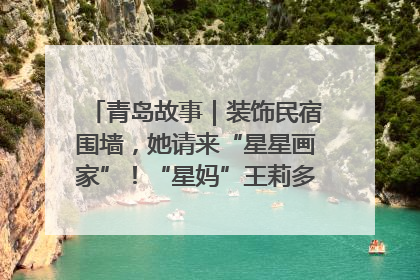 青岛故事｜装饰民宿围墙，她请来“星星画家”！“星妈”王莉多年探索孤独症融合教育，把民宿打造成特殊儿童活动站
