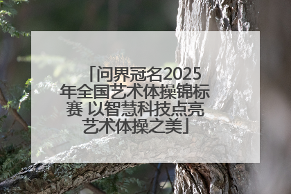 问界冠名2025年全国艺术体操锦标赛 以智慧科技点亮艺术体操之美