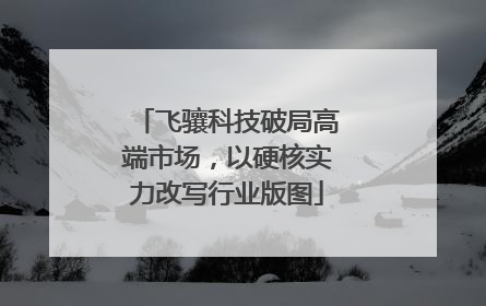 飞骧科技破局高端市场，以硬核实力改写行业版图