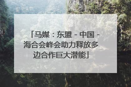 马媒：东盟－中国－海合会峰会助力释放多边合作巨大潜能