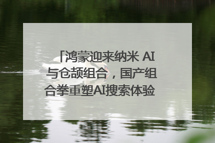 鸿蒙迎来纳米 AI 与仓颉组合，国产组合拳重塑AI搜索体验｜新经济观察