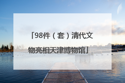 98件（套）清代文物亮相天津博物馆