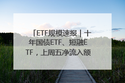 ETF规模速报｜十年国债ETF、短融ETF，上周五净流入额均超20亿元